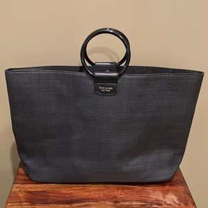 Kate Spade straw tote